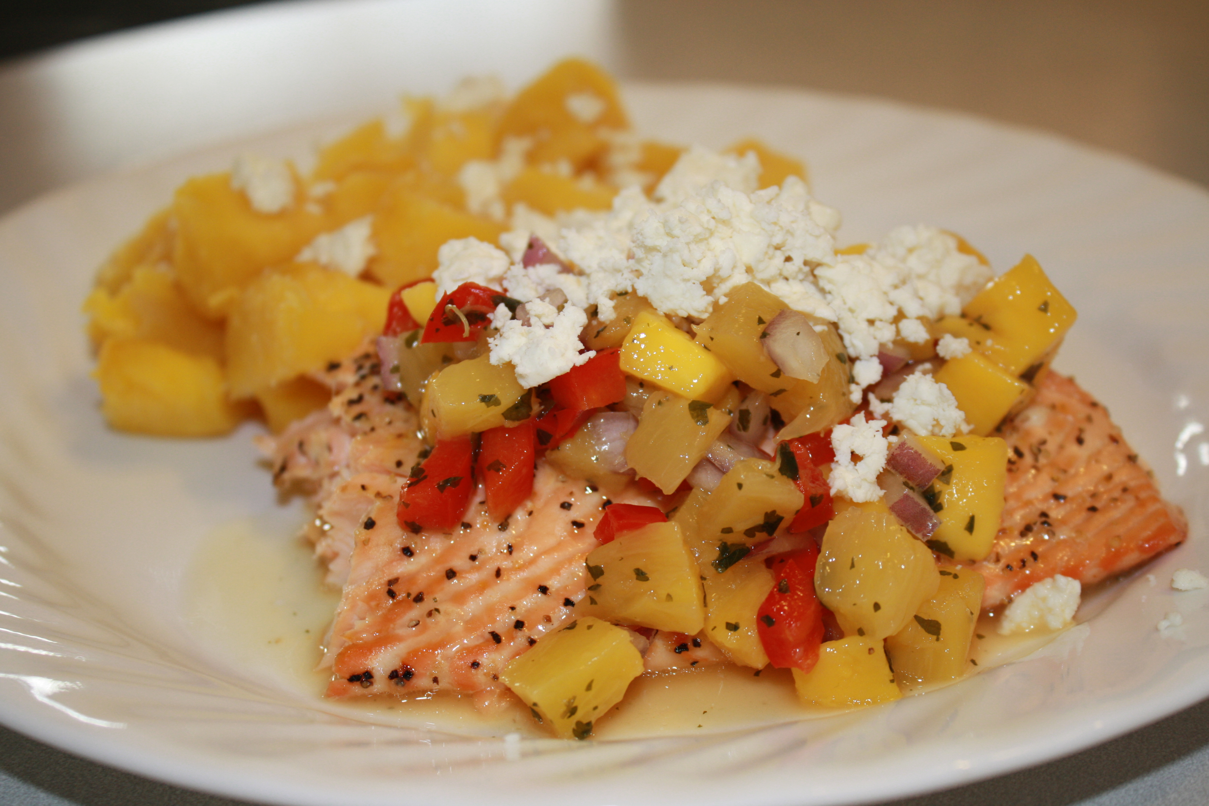 Download this Salsa Salmon picture